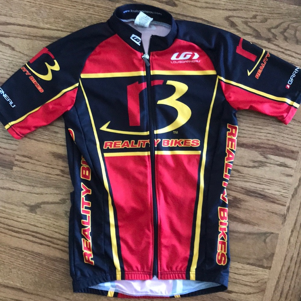 🚴‍♂️LOUIS GARNEAU Biking Shirt Reality Bikes XS